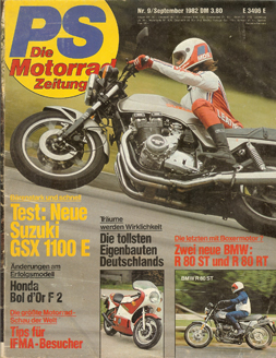 PS Die Motorrad Zeitung 9/1982